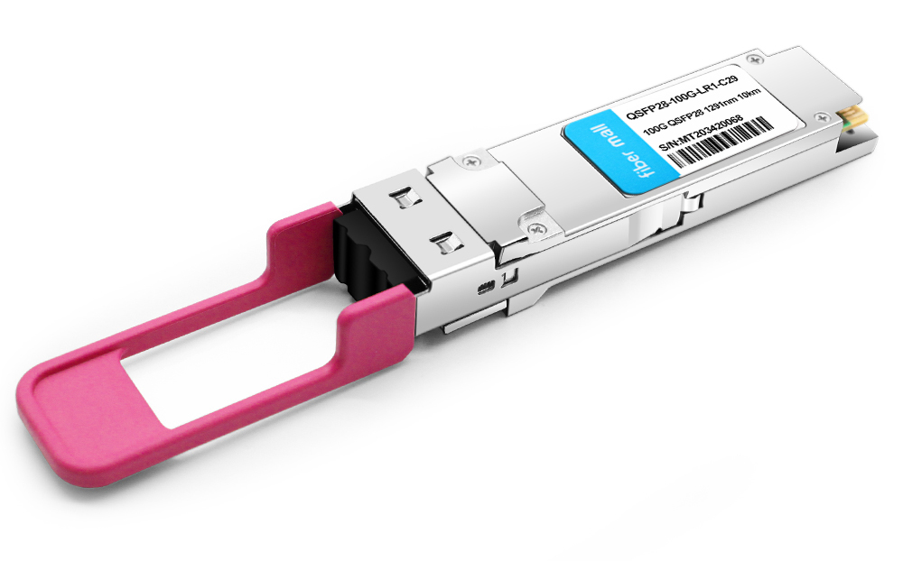 QSFP28-100G-LR1-CXX от FiberMall (каналы 27-33)