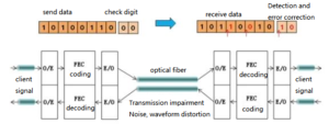 das schematische Diagramm der FEC