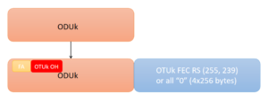 the location of the RS-FEC in G.709