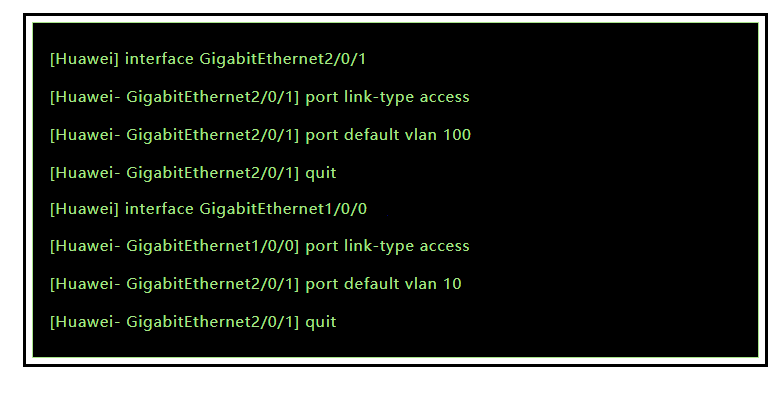 VLAN へのポートの追加