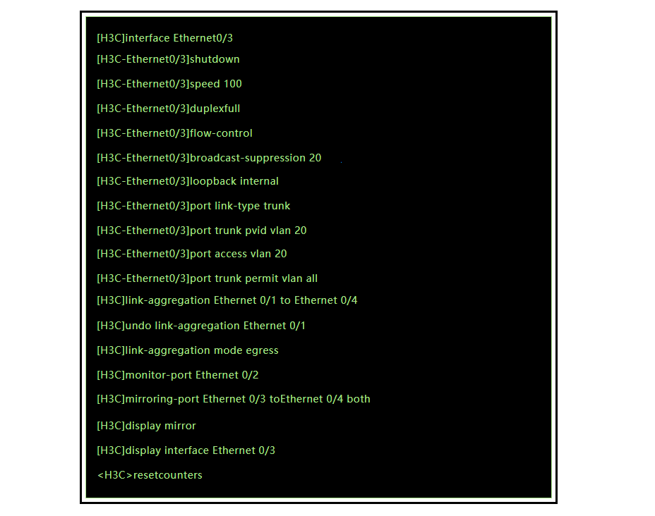 Port Configuration