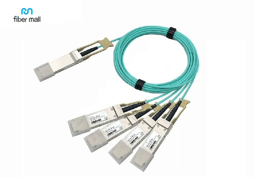 QSFP-DD - 4x100G QSFP28 AOC