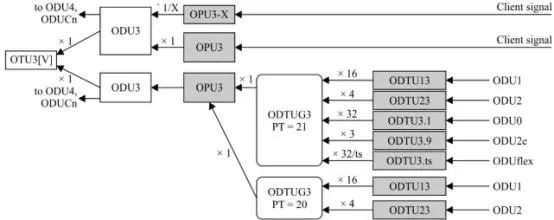 путь отображения OTU3