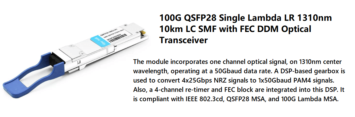 100G single lambda LR1