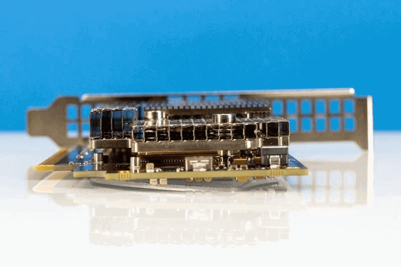 NVIDIA ConnectX 7G OSFP تدفق الهواء من الخلف إلى الأمام 400