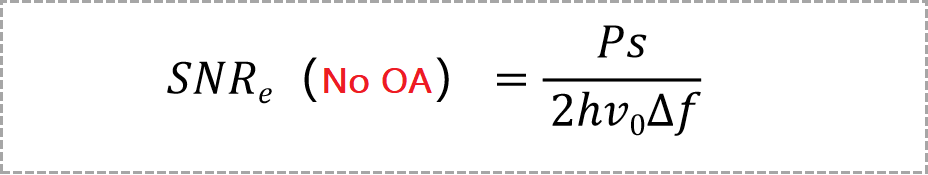 no thermal noise and a quantum efficiency of 100%