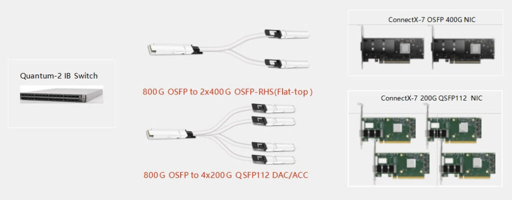 Cas 2 : Basculement de Quantum-2 IB vers une application de branche