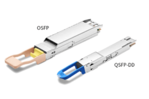 Comparison of QSFP-DD and OSFP sizes