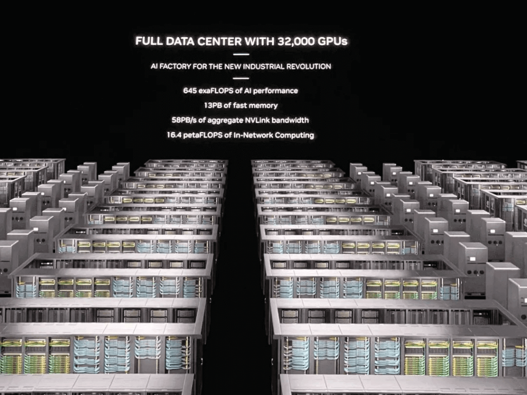 Huang envisions data centers as future AI factories