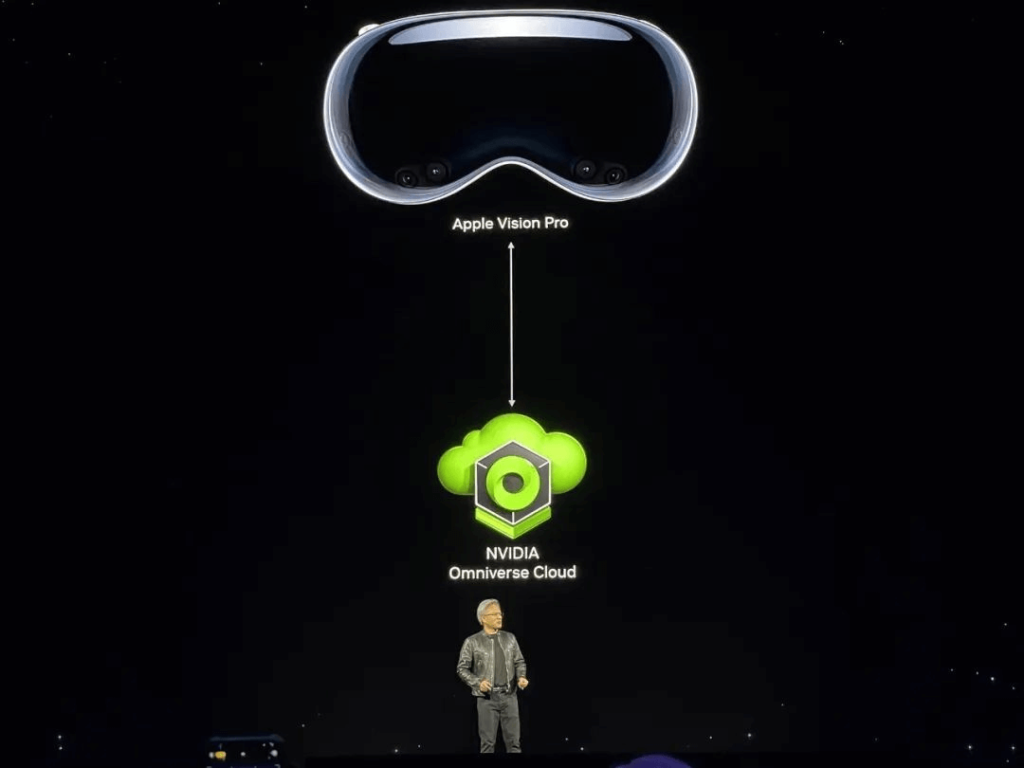 A NVIDIA anunciou a integração da plataforma Omniverse com o Apple Vision Pro.