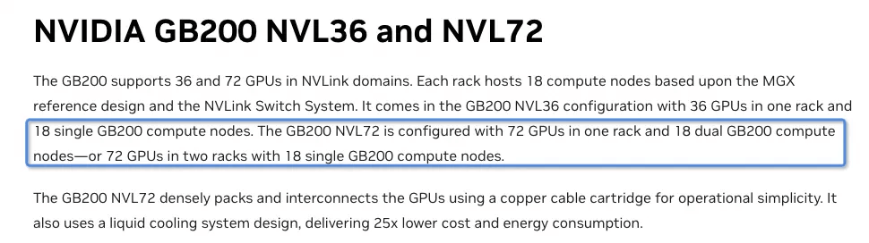 엔비디아 GB200 NVL36