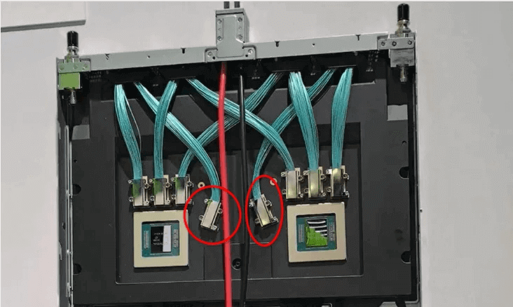 different copper backplane connections