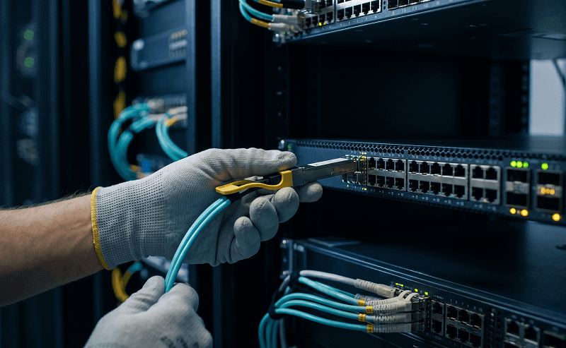 Installation Steps for Cisco QSFP-4SFP10G-CU1M