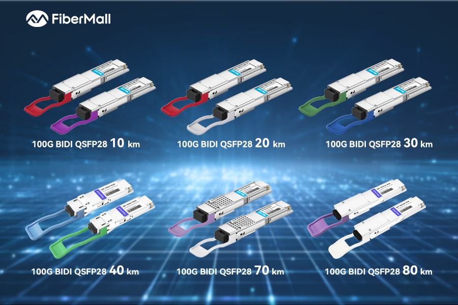 Comprehensive Guide to 100G BIDI QSFP28 Simplex LC SMF Transceivers