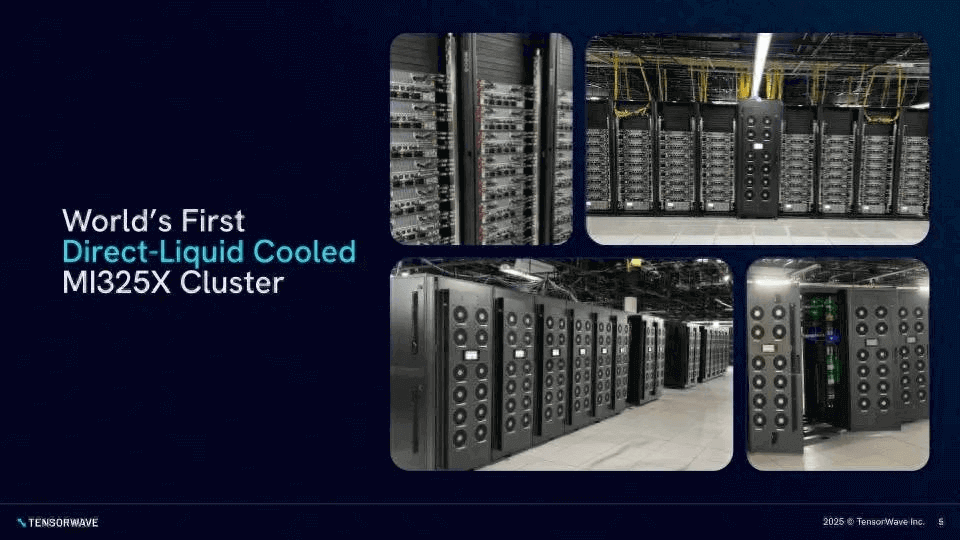 liquid cooled cluster
