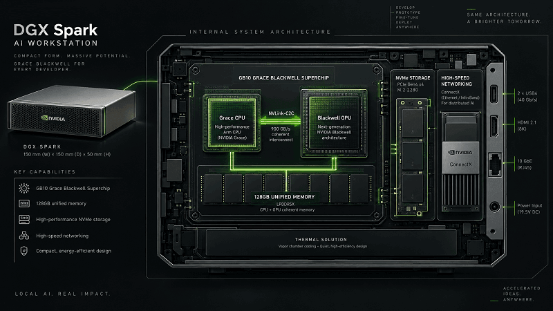 DGX Spark Hardware Specifications