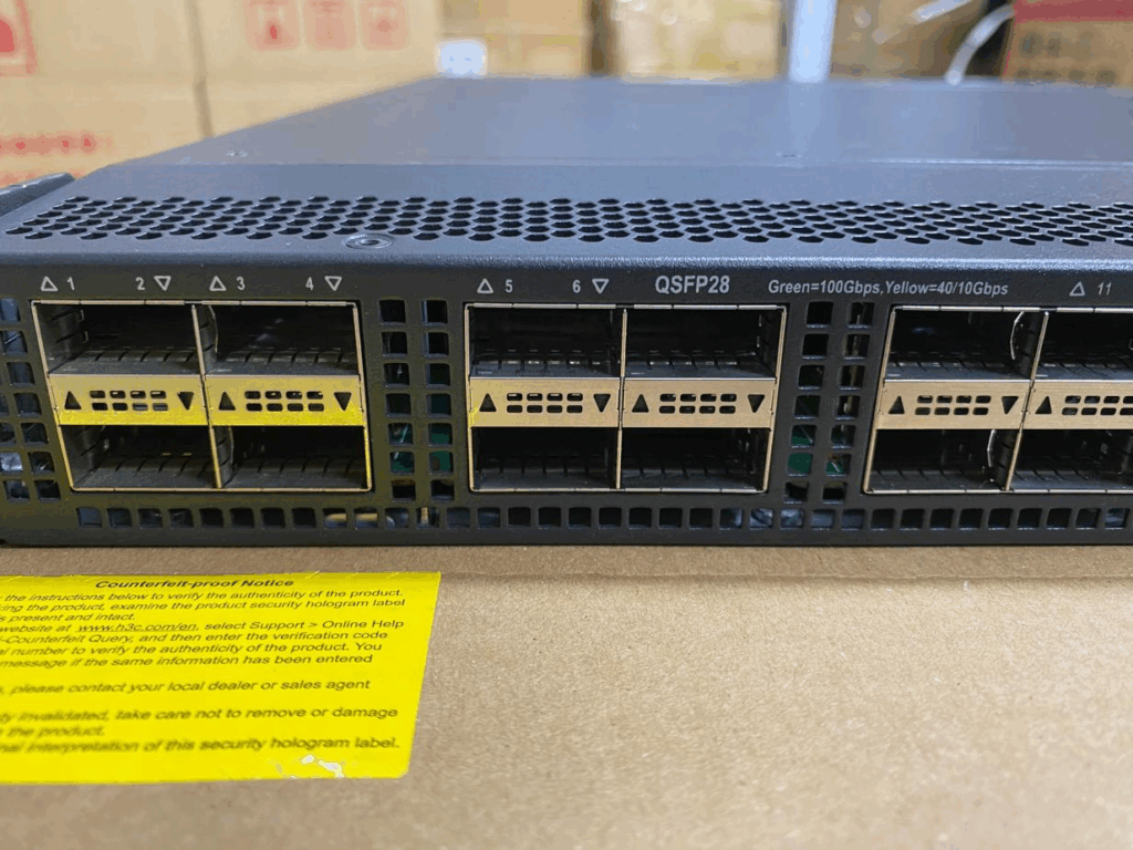 H3C high-performance data center switches supporting massive RoCE deployments.