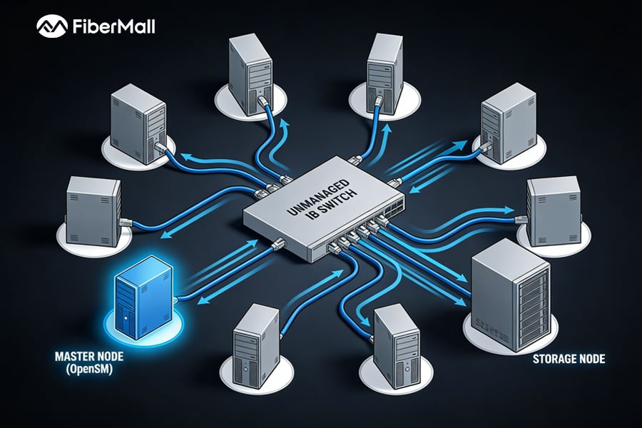 Analysis of Management Methods for Unmanaged InfiniBand Switches