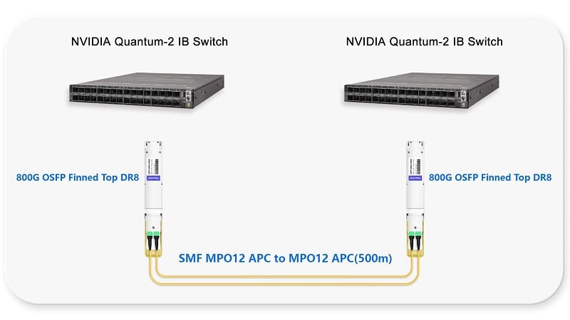 800G NDR Switch to Switch