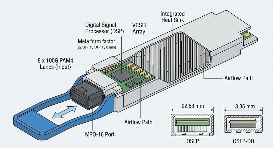 800g osfp form-factor
