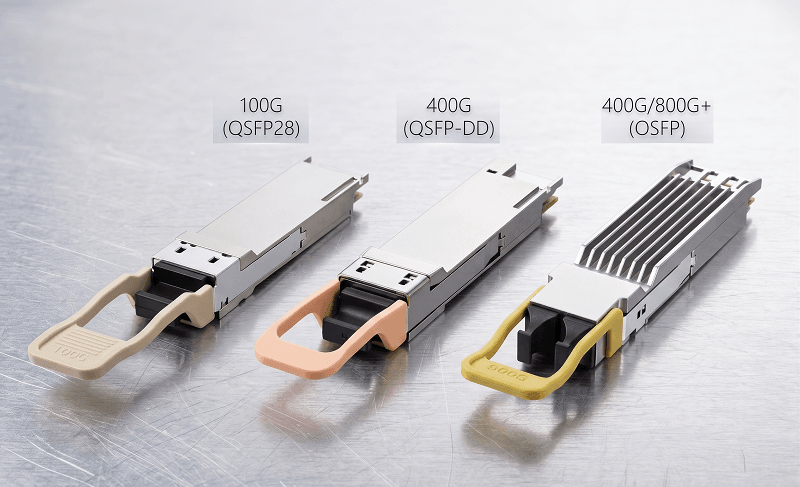 QSFP28, QSFP-DD, and OSFP
