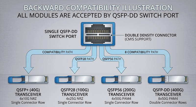 qsfp-dd Compatibility Path