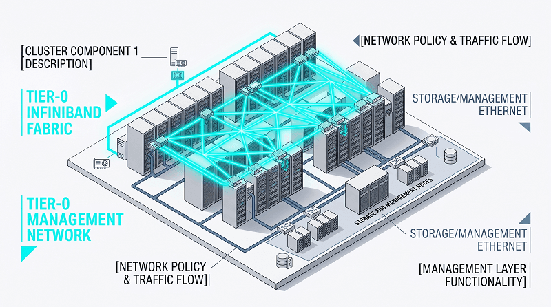InfiniBand for the tier-0 AI training fabric