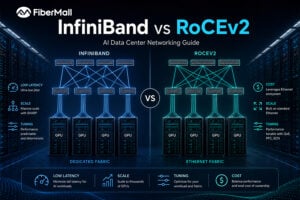 InfiniBand vs RoCEv2 AI Data Center Networking