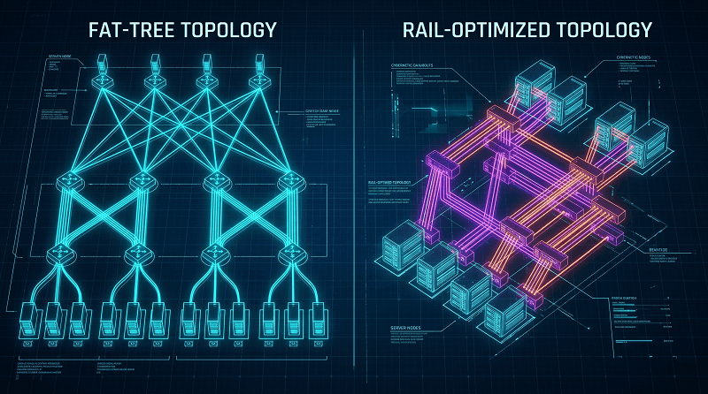 Network Topologies for AI Clusters with QSFP56