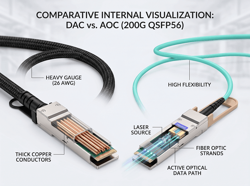 QSFP56 AOC Technical Specifications and Advantages