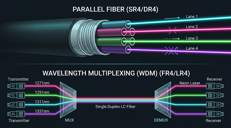 QSFP56 FR4 — 2km CWDM4
