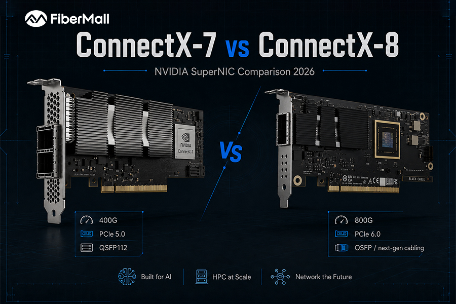 VSフェニックス HDD ConnectX-7 vs ConnectX-8: Which NVIDIA SuperNIC Fits Your AI