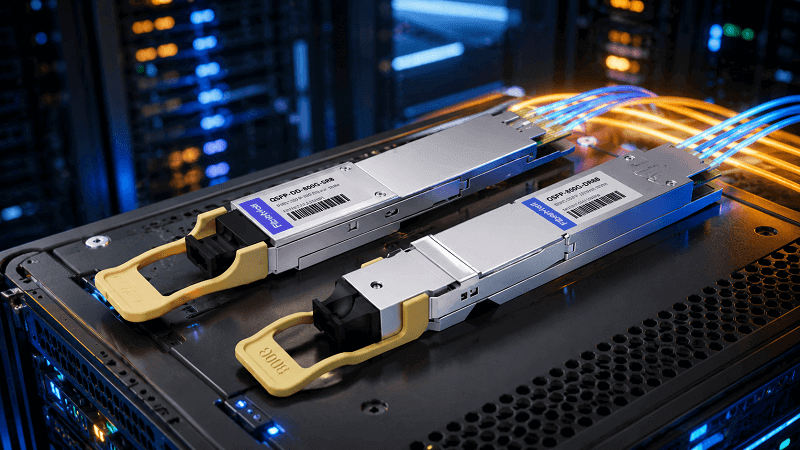 OSFP and QSFP-DD transceivers