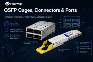 qsfp connector cage port