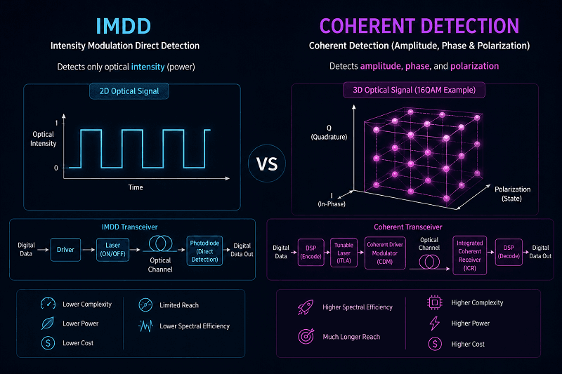 Coherent vs IMDD