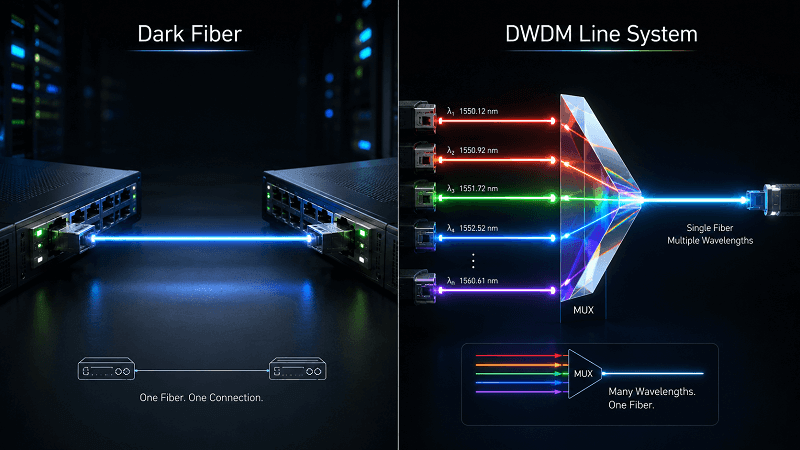 Dark Fiber vs DWDM