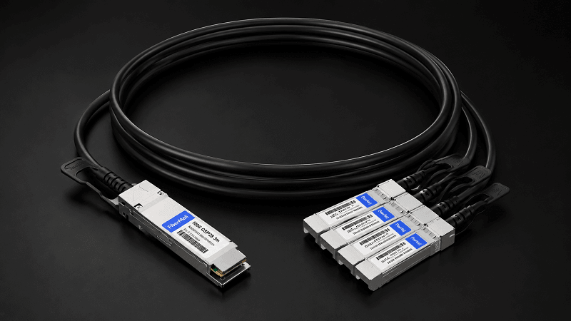 SFP28 Breakout Cables QSFP28 to 4×25G