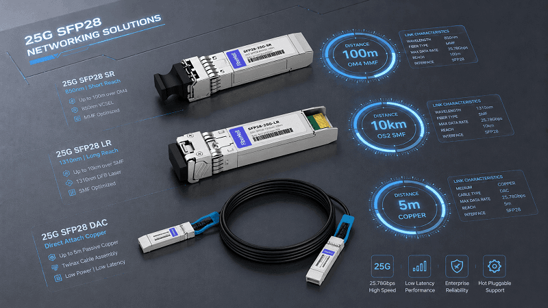 SFP28 Power Consumption by Module Type