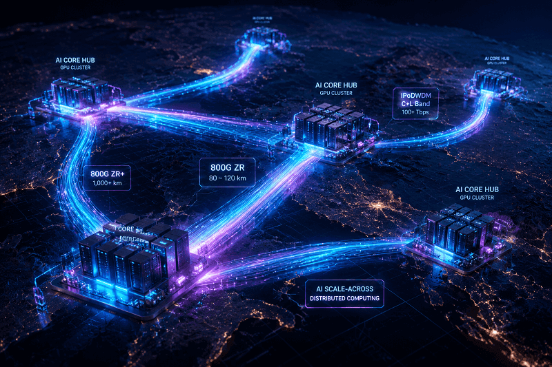 800G Coherent and AI Scale-Across