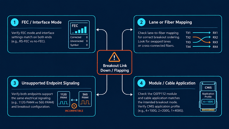 FEC and Breakout Faults