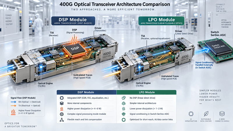 Low-Power Builds DSP vs LPO