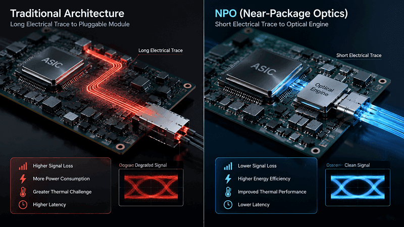 NPO vs Pluggable Optics Comparison