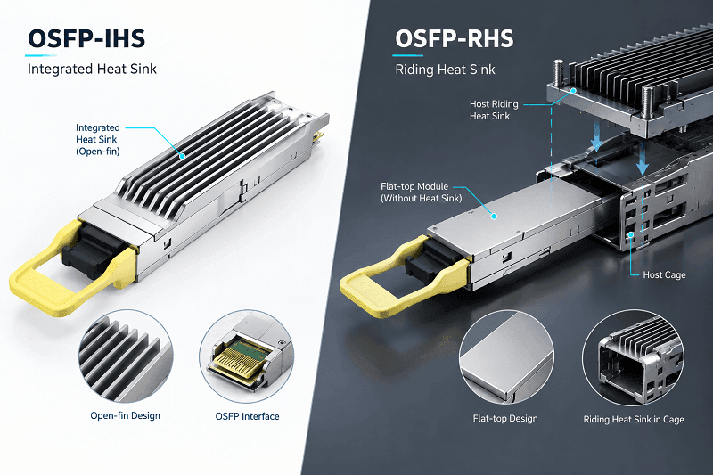 OSFP Cooling IHS vs RHS