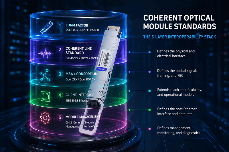 The Coherent Standards Stack Five Layers,