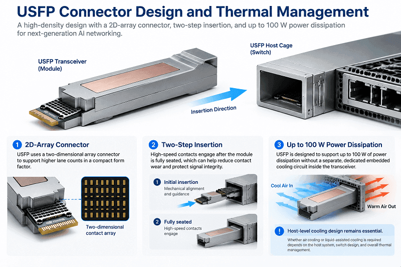 Connector Design and Thermal Management