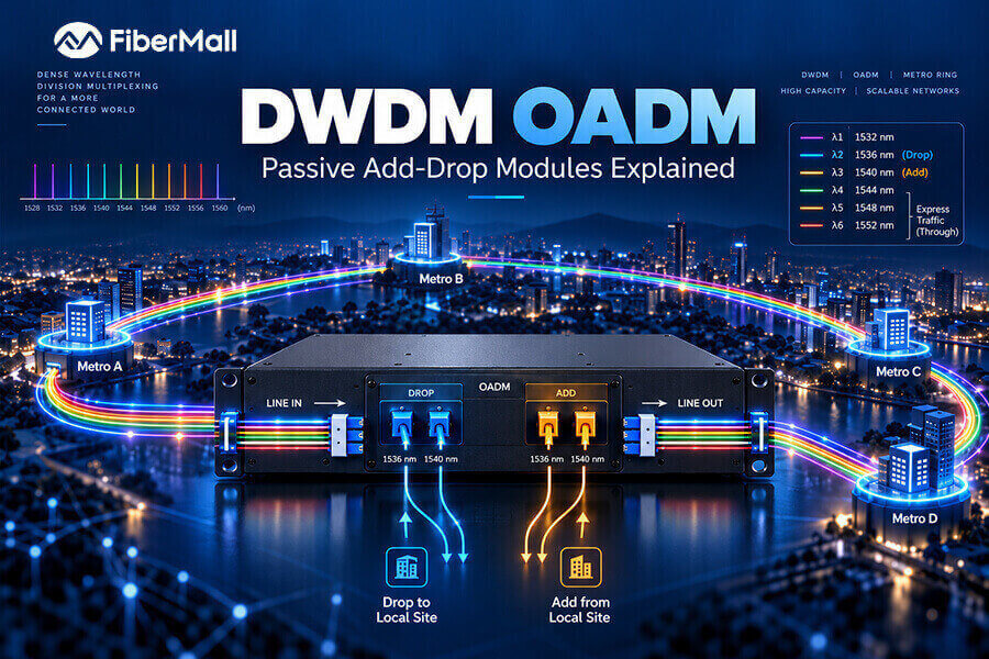DWDM OADM: Passive Add-Drop Modules Explained