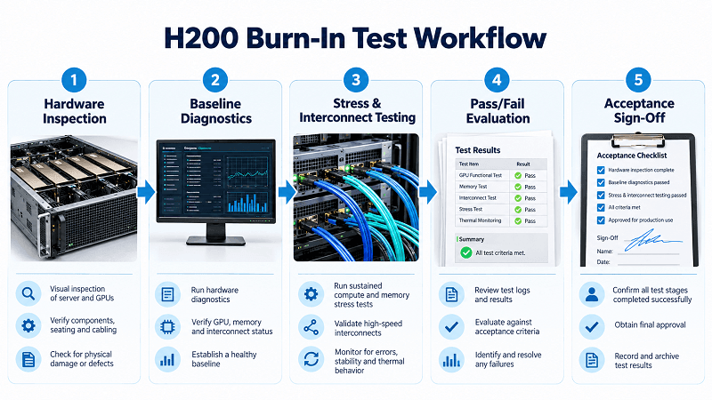 H200 Burn-In Test Workflow