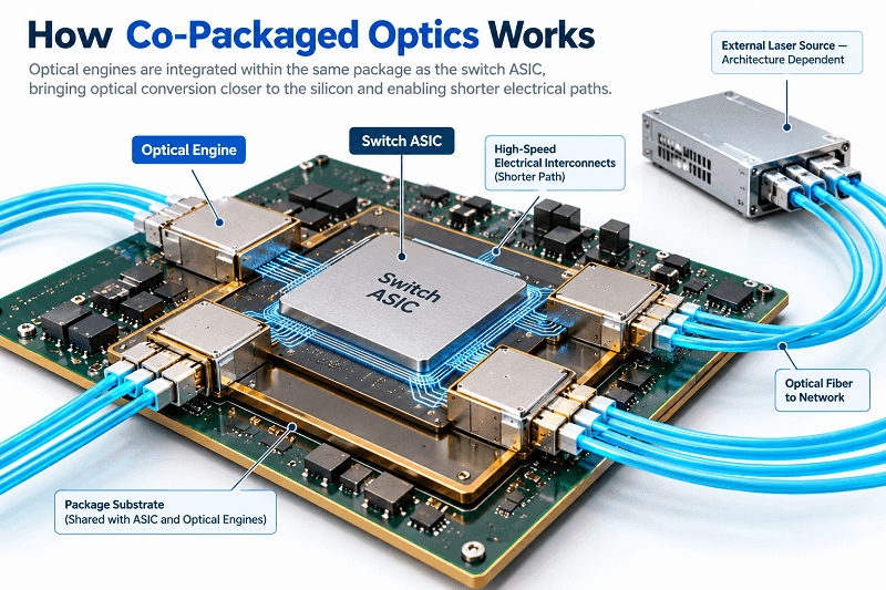 How Co-Packaged Optics Works