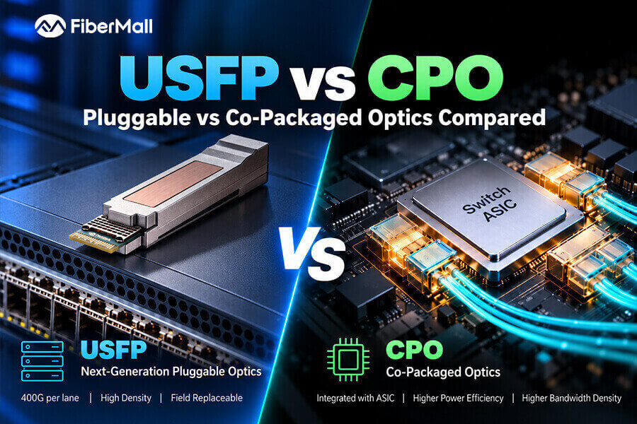 USFP vs CPO: Pluggable vs Co-Packaged Optics Compared