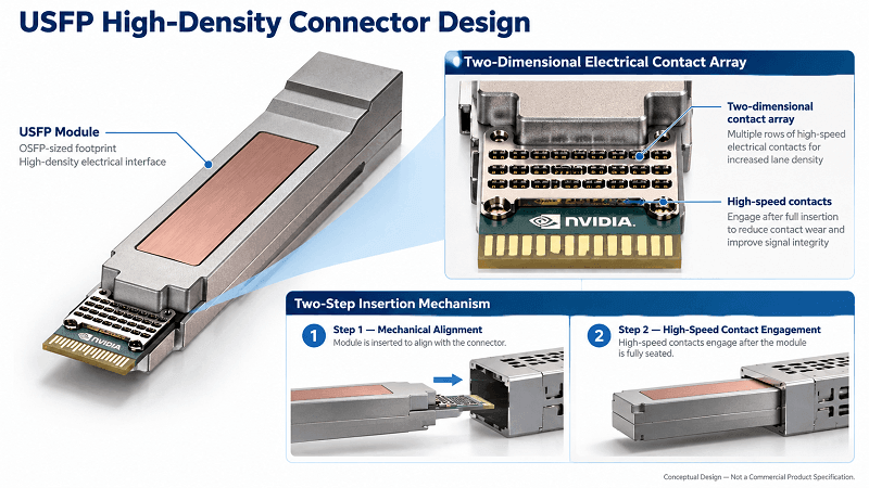 USFP Two-Dimensional Connector